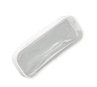 Tofficu 5stücke Transparentes Stifteetui Aus PVC Leicht Tragbar Platz Für Bargeld Fahrkarten Karten Münzen Schlüssel Und Stifte Für Schüler Und Studenten