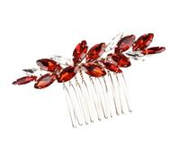 Tofficu Braut Haarkamm Kristall Strass Seitlicher Schmuck für Hochzeitsfrisuren Geeignet für Braut und Blumenmädchen