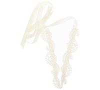 Tofficu Brautaccessoire Spitzen Hochzeitsgürtel mit Blumen aus Stoff Leicht und Farbecht Eleganter Kleidergürtel für Frauen für Hochzeit und Party