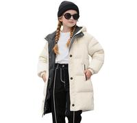 TOFOTL Damen-jacken Cordjacke Kariert Kurz Daunen Teddy Cordmantel Reitjacke Flanell Glänzend Kinderjacken Mädchen Winter, Teddyfell Vintage Lammfell Teddymantel Beige 150