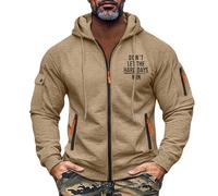 TOFOTL Oversize Hoodie Herren Pullover Große Größen Schurwolle Strickpulli Modische Arbeitspulli Sweatshirt 5XL Pulli Gefüttert Strickpullover Winterpullover Pullunder Herren Ärmellos Kamel L