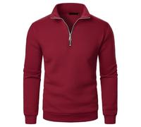 TOFOTL Tshirt Herren 3XL Fahrradtrikot Poloshirt Kariertes Leinenhemd Overshirt Sportkleidung Thermooberteile für Lederhosen Bügelfrei Outdoor Arbeitshemd Herren Wein 3XL