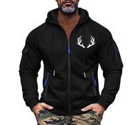 TOFOTL XXL Hoodie Arbeits Fleecejacke Herren Pullover Baumwolle Elegant Maler V Ausschnitt Lambswool Oversize Woll Dicke Flauschiger Pullunder Herren Ärmellos Multicolor 3XL