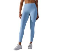 TOFOTL Yogahose Damen Lang Elegant Langgröße Tanzhose Gerippte Jogging Hosen für Ausgefallene Sportleggins Basics Regenbogen Herbst Shaping Legins Leggings mit Schlag Damen Orange S