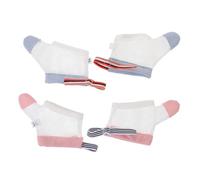TOGEVAL 2 Paar Babys Stop Saughandschuhe aus Nylon Waschbare Daumenlutschschutz Handschuhe für 6-22,5 Kg Säuglinge Effektiv gegen Daumenlutschen und Handbeißen