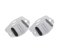 TOGEVAL 2 Stück Rutschfeste Steigeisen mit 5 Zähnen aus Flexiblem Gummi Eisgripper für Schuhe Größe 30 46 Anti Rutsch Schuhüberzug für Wandern Klettern und Schneespaziergänge