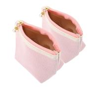 TOGEVAL 2stücke Multifunktionale Damen Kosmetiktasche Kleine Reise-Tasche Mini-Make-up-Tasche Tragbar Organisierter Kosmetik-Organizer Für Handtasche