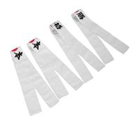 TOGEVAL 4 Stück Pack Japanische Samurai Stirnbänder aus Stoff für Jungen und Mädchen Bequem und Leicht zu Reinigen für Team Events und Wettkämpfe