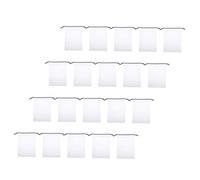 TOGEVAL 50stücke Transparente Schuhbeutel Tragbare Aufbewahrungstaschen Mit Zugband Für Reisen Staubschutzorganisation Von Schuhen Und Kleidung