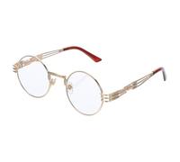 TOGEVAL Runde Steampunk Sonnenbrille aus Metall Leichte Vintage Brille für Damen und Herren Unisex Brillenfassung ohne Stärke Universell Tragbar für Alltag und Festival
