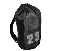 TOGEVAL Sportbeutel mit Kordelzug für Herren Kleiner Basketball Rucksack aus Strapazierfähigem Material Atmungsaktiv mit Mesh Einsätzen Vielseitig für Fußball Schwimmen und Fitness
