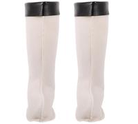 TOGEVAL Warme Gefütterte Hunter Regenstiefel-socken mit Plüschfutter Thermische Wiederverwendbare Innenfutter für Damen und Herren Winterfeste Dicke Stiefeleinlagen für Kaltes Wetter