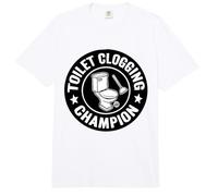 Toilet Clogging Champion Comfort Colors Adult Heavyweight T-Shirt