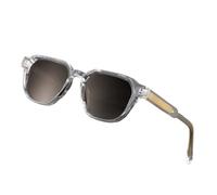 TOIPASTN Modische Herren-Sonnenbrille, Damen-Retro-Sonnenbrille, UV400 (C03 CA BRAUN)