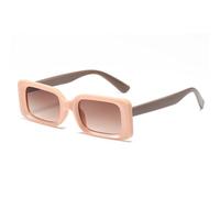 TOIPASTN Modische Sonnenbrille mit kleinem Rahmen für Damen, Retro-Herren-Sonnenbrille, UV400 (KD98094-C4)