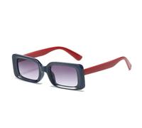 TOIPASTN Modische Sonnenbrille mit kleinem Rahmen für Damen, Retro-Herren-Sonnenbrille UV400 (KD98094-C3)