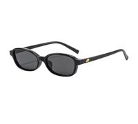 TOIPASTN Retro-Sonnenbrille für Damen und Herren, modisches Design mit kleinem Rahmen, UV-Schutz 400 (Schildpatt)