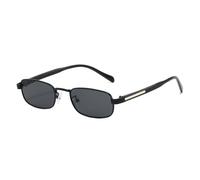 TOIPASTN Retro-Sonnenbrille im Punk-Stil für Damen, Luxus-Sonnenbrille UV400 (C9 Schwarz/Grau)