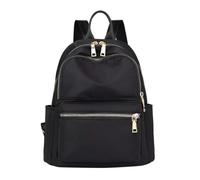 TOKIDNY Eleganter Damen Rucksack aus Oxford Geräumiger Schwarzer Schul Einkaufstaschenrucksack mit Viel Stauraum für Alltag und Freizeit Zufällige Farbe