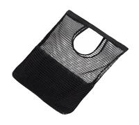 TOKIDNY Große Strandtasche mit Mesh design Faltbare Umweltfreundliche Einkaufstasche Tragbare Multifunktionale Netztasche für Strand Reisen und Shopping Hoher Stauraum Schwarze Tote Bag