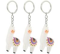 TOKIDNY mit Schlüsselanhänger 3 und aus Stück Pvc Dekorativer Niedlichem 3d Design Selbstgemacht als oder Taschenanhänger