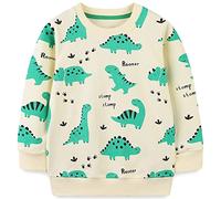 TOKYMOON Jungen Sweatshirt Kinder Dinosaurier Pullover Digger T-Shirt Langarmshirt für Jungen Langarm Top Sweat Streetwear Tops Mädchen T-Shirts Pullover Lange Ärmel Shirt