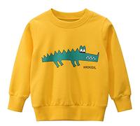 TOKYMOON Jungen Sweatshirt Kinder Dinosaurier Pullover Digger T-Shirt Langarmshirt für Jungen Langarm Top Sweat Streetwear Tops Mädchen T-Shirts Pullover Lange Ärmel Shirt