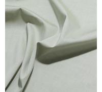 TOLKO Baumwollstoffe Sommer Popeline aus Baumwolle | Nesselstoff als Modestoff Kleiderstoff Dekostoff | Stoffe zum Nähen Meterware Baumwolle (Grau)
