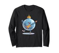 Tolle Weihnachtsdekoration mit coolem E-Gitarren-Look Langarmshirt