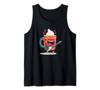 Tolles E-Gitarren-Becher-Kostüm für Heißgetränke-Liebhaber Tank Top