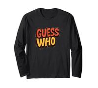 Tolles Guess Who Look Kostüm Langarmshirt
