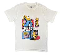 Tom and Jerry Pop Art T Shirt M