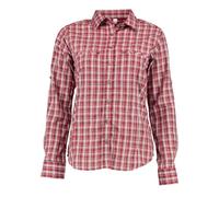 TOM COLLINS Damen Bluse Langarm Freizeitbluse mit Liegekragen Sukato, Größe:50, Farbe:mittelrot