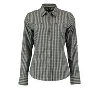 TOM COLLINS Damen Bluse Langarm Freizeitbluse mit Liegekragen Twoios, Größe:46, Farbe:dunkelgrün