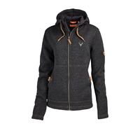 OS Trachten Damen Strick-Fleecejacke (anthrazit) 42