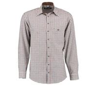 TOM COLLINS Herren Hemd Langarm Freizeithemd mit Button-Down Kragen Gomfevu, Größe:39/40, Farbe:dunkelblau