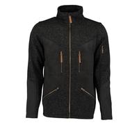 TOM COLLINS Herren Strickfleecejacke Frezeitjacke Übergangjacke hochgeschlossen Direne, Größe:6XL, Farbe:anthrazit