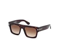 Tom Ford FT 0711 52F, Quadratische Sonnenbrille, Herren, in Sehstärke erhältlich