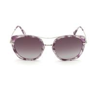 Tom Ford FT0760 56T Metall Rund Havana/Havana Sonnenbrille, Sunglasses