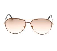 Tom Ford FT0823 Clark 48G Dunkelbraune Sonnenbrille Einheitsgröße