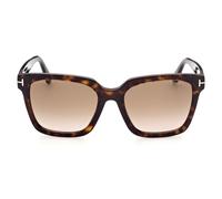 Tom Ford FT0952 52F Kunststoff Panto Havana/Havana Sonnenbrille, Sunglasses Havana/Havana Groß