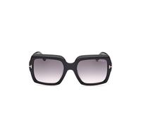 Tom Ford FT1082 01B Kunststoff Panto Schwarz/Schwarz Sonnenbrille, Sunglasses