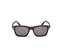 Tom Ford FT1179 01D polarisiert Kunststoff Panto Schwarz/Schwarz Sonnenbrille, Sunglasses