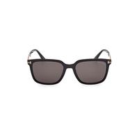 Tom Ford FT1183 01A Kunststoff Panto Schwarz/Schwarz Sonnenbrille, Sunglasses