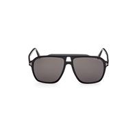 Tom Ford FT1209 01A Kunststoff Pilot Schwarz/Schwarz Sonnenbrille, Sunglasses