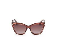 Tom Ford Damen Sonnenbrille - Elvira - FT1217 - 55T - 55mm - Mehrfarbig, Braun, Havana, Schmetterling