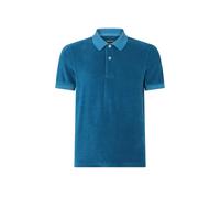 Tom Ford - Soft Cotton-Nylon Blend Polo Shirt - Größe 50 - blau