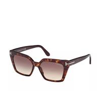 Tom Ford Sonnenbrille - Winona - Gr. unisize - in Dunkelbraun - für Damen