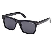 Tom Ford Sonnenbrillen BUCKEY-02 FT 0906-N Shiny Black/Grey 56/17/145 Herren