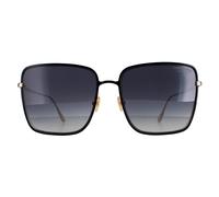Tom Ford Square Damen Glänzend Schwarz Grau Polarisiert Heide FT0739 Einheitsgröße